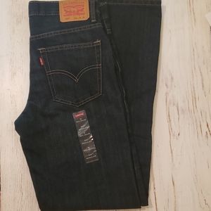 Levi Strauss Boy's (16 Reg) dark blue jeans